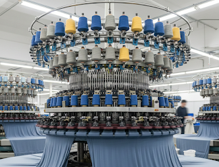 টেক্সটাইল নিটিং মেশিন বা কাপড় বুনন